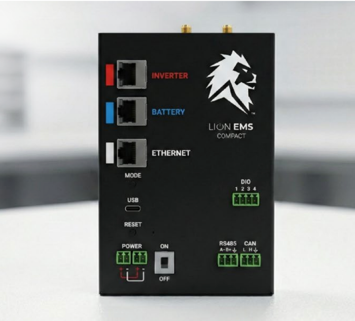 Lion Energy Debuts FEOC-Compliant, U.S.-Ready EMS-C Platform for LionESS Systems