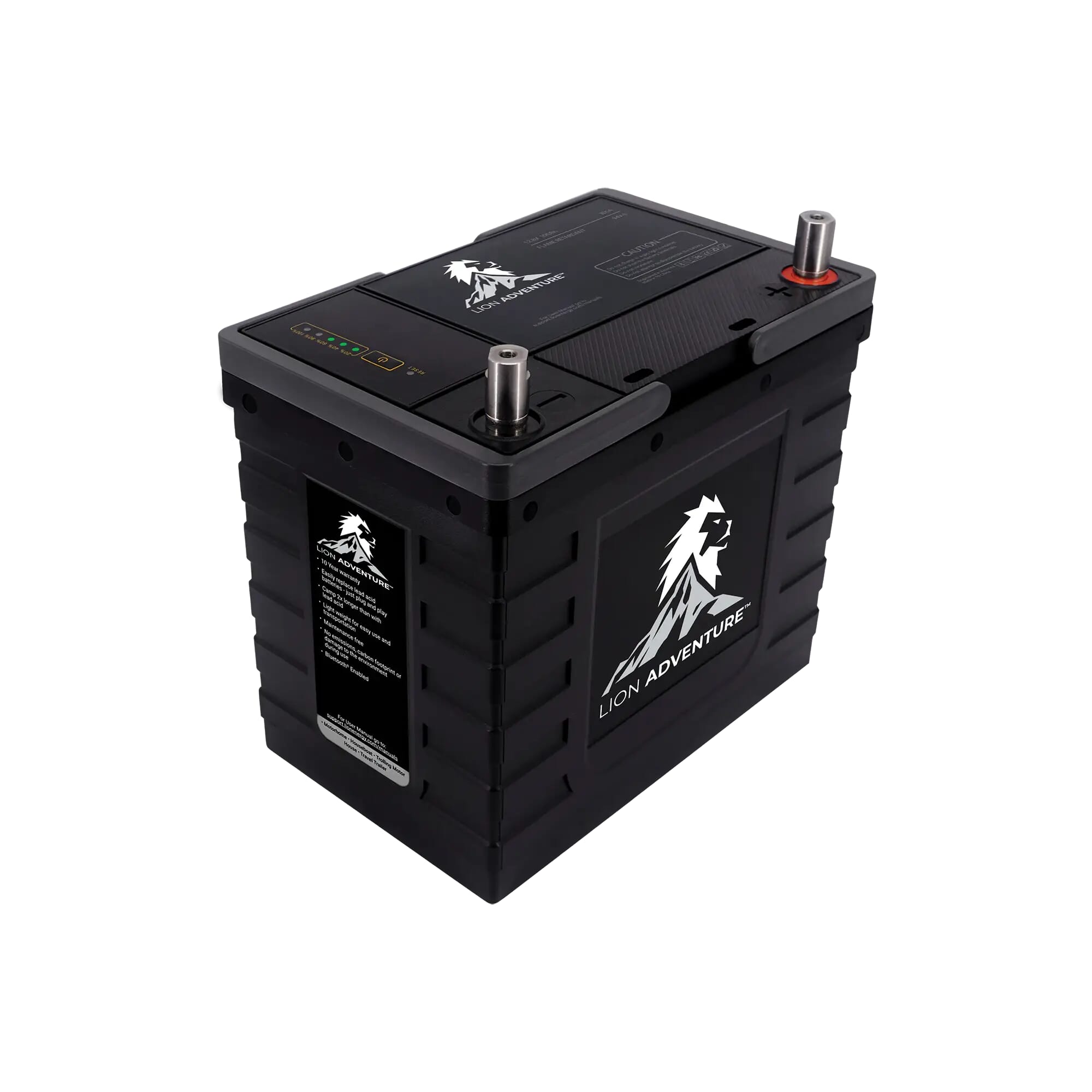 Lion Adventure BT Battery (12V, 100Ah, LiFePO4)