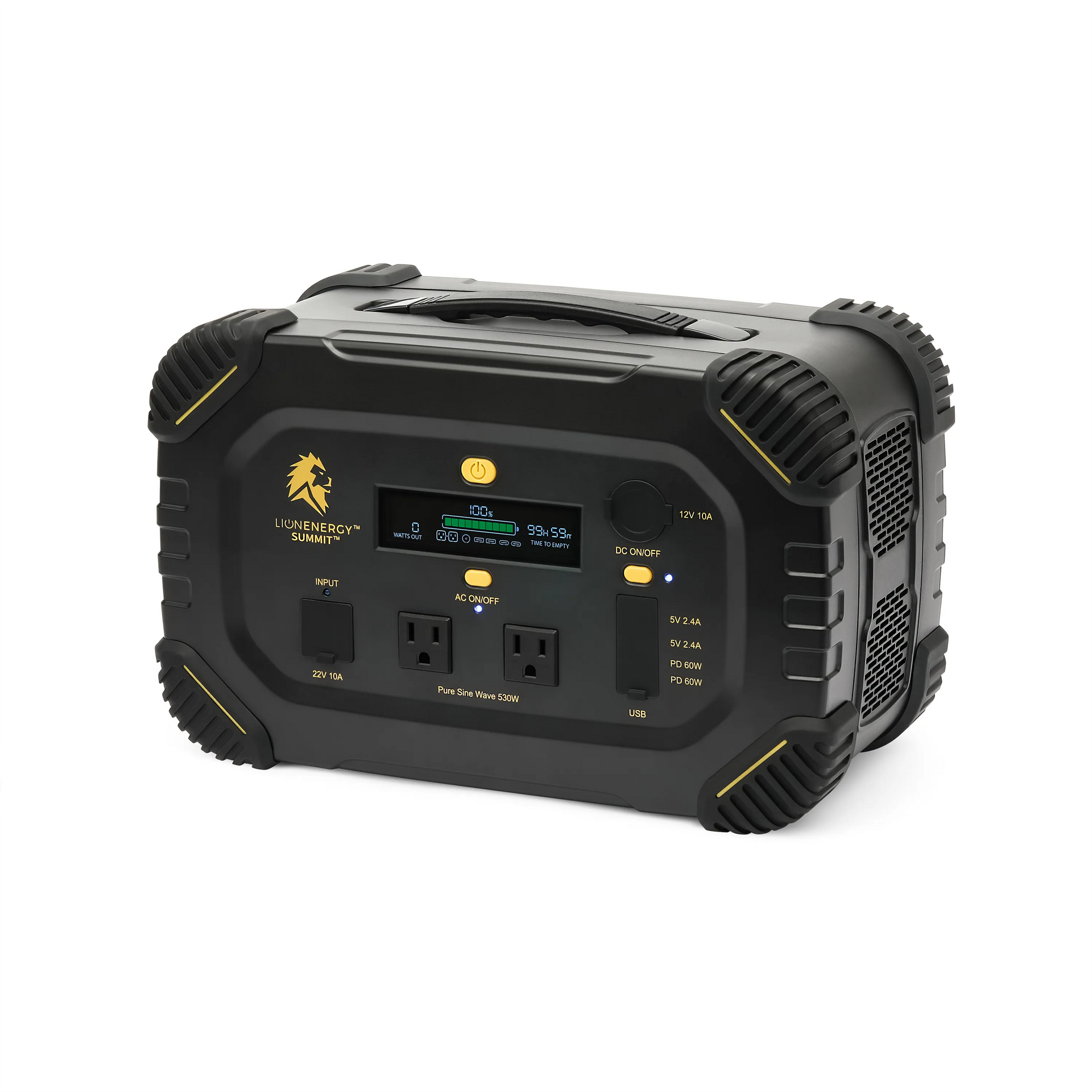 Lion Summit 530W/665Wh LifePO4 Power Generator – Lion Energy Lion Summit 530W/665Wh LifePO4 Power Generator – Lion Energy