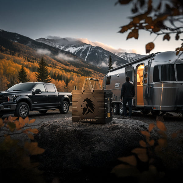 Lion UT 1300 BT-H battery in an RV