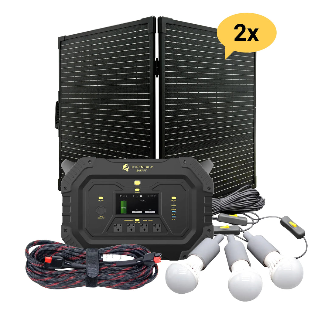 Safari - Portable Power Station Bundle