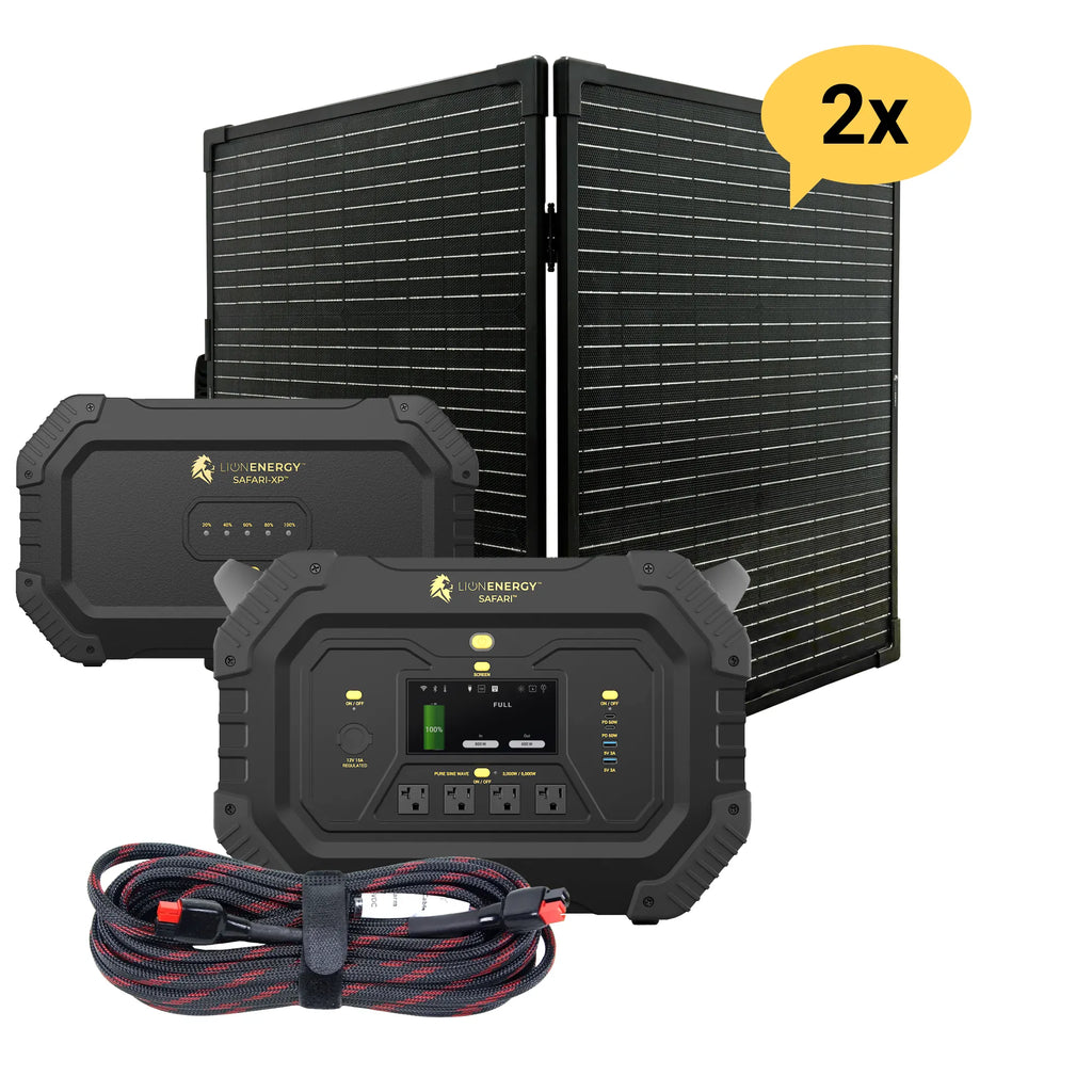 Safari+XP - Portable Power Station Bundle